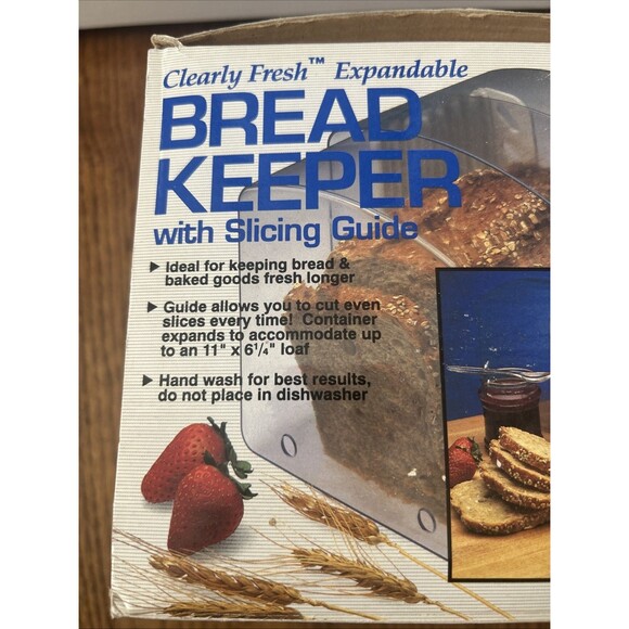 Progressive International Bread Keeper with Slicing Guide Gbk-9 - Picture 2 of 3